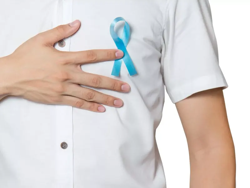 علائم سرطان سینه در مردان